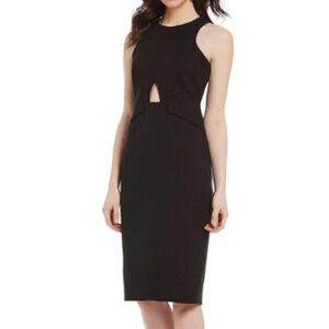 Gianni Bini Cutout Sheath Dress - Black Size 0/XS (see measurements)